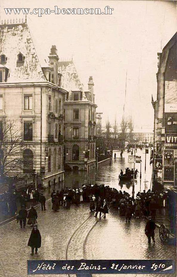 Hôtel des Bains - 21 janvier 1910